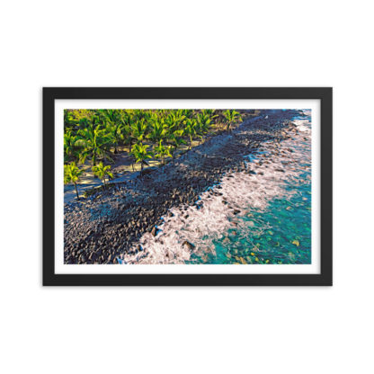 Gatos Point, Enhanced Effects - Framed Poster with Faux Mat Frame - Image 2