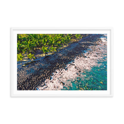 Gatos Point, Enhanced Effects - Framed Poster with Faux Mat Frame - Image 4