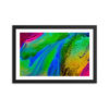Shifting Sands Rainbow - Framed Poster with Faux Mat Frame - Image 2
