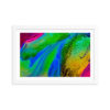 Shifting Sands Rainbow - Framed Poster with Faux Mat Frame - Image 3